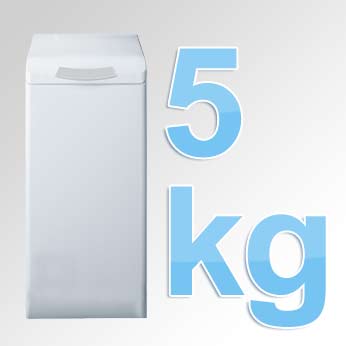 5 kg Toplader Waschmaschine